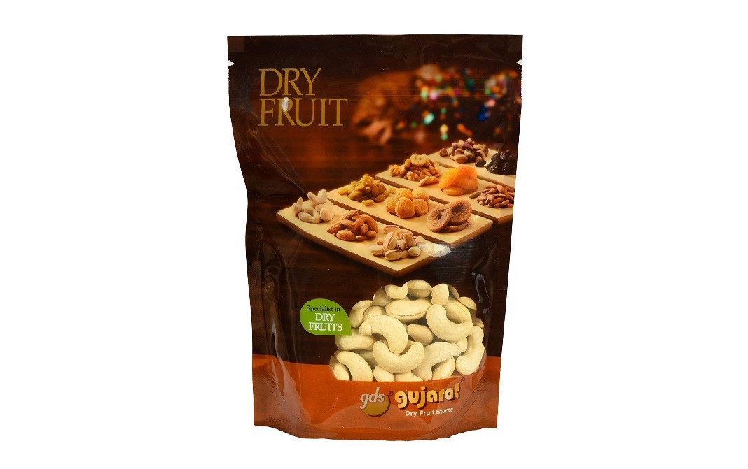 Gujarat Dry Fruit Stores Cashewnut Super    Pack  100 grams